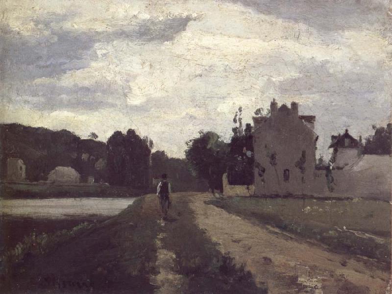 Camille Pissarro The Marne at La Varenne-St-Hilaire La Marne a La Varenne-St-Hilaire Sweden oil painting art